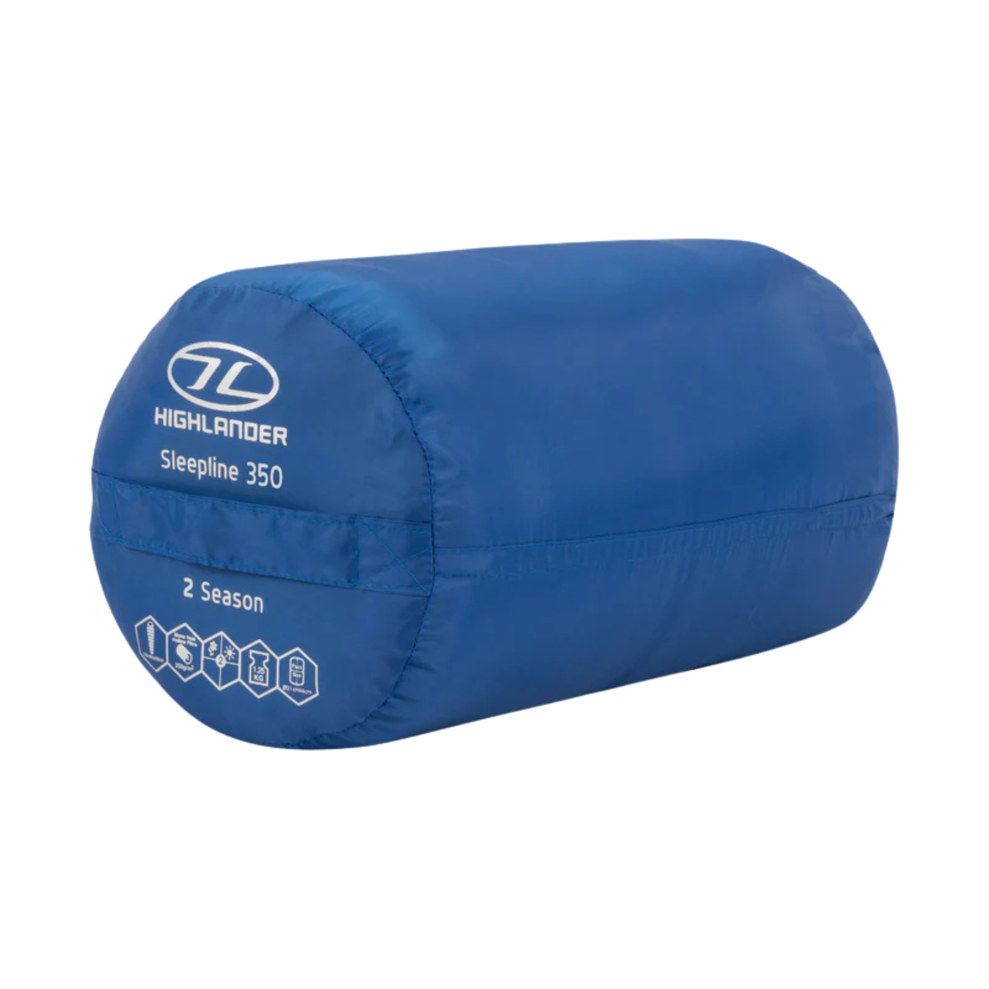Highlander Sleepline 350 +5°C/+3°C Sleeping Bag (Red)