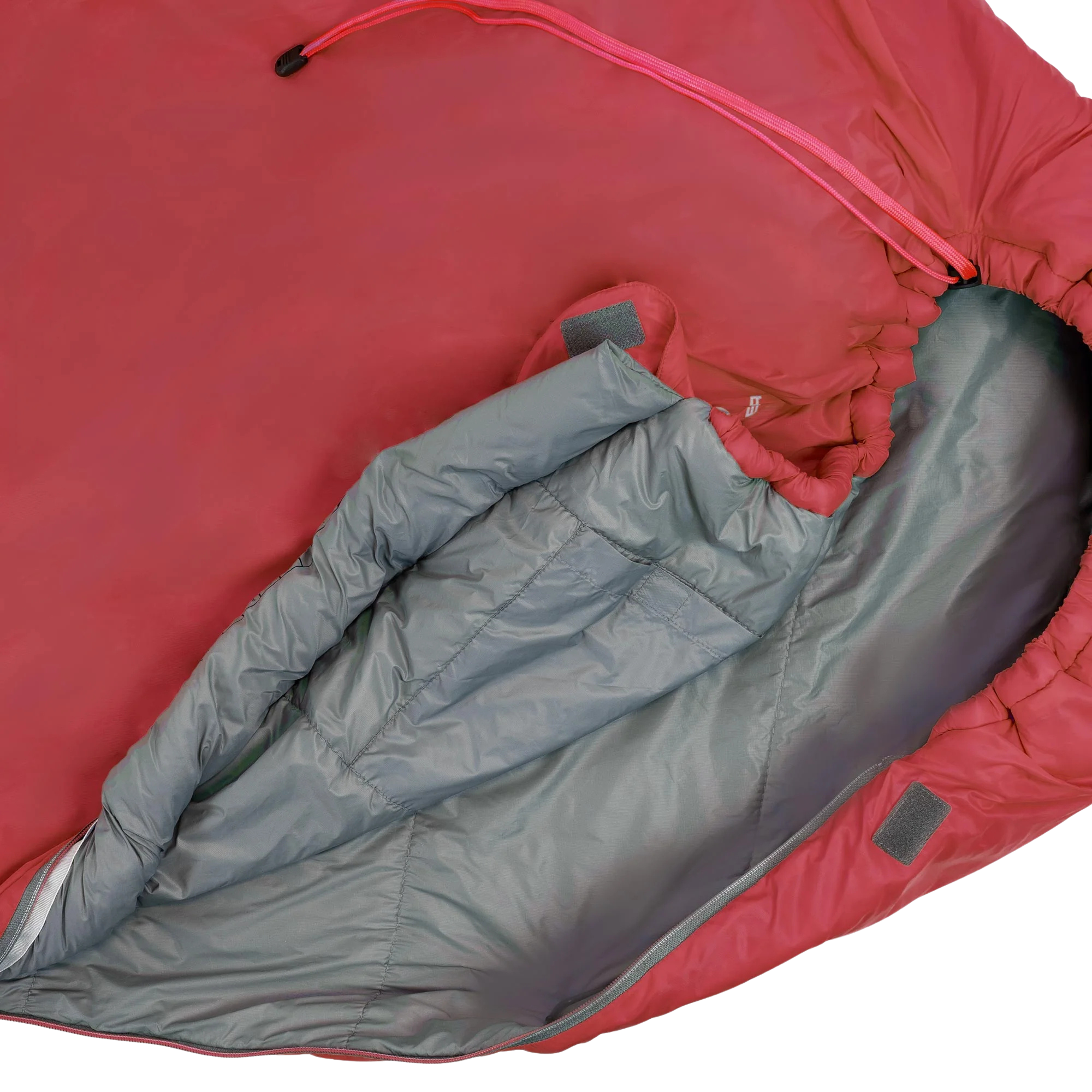 Highlander Zeta 100 10ºC/14ºC Sleeping Bag - Mummy Shape (Scarlet Red)
