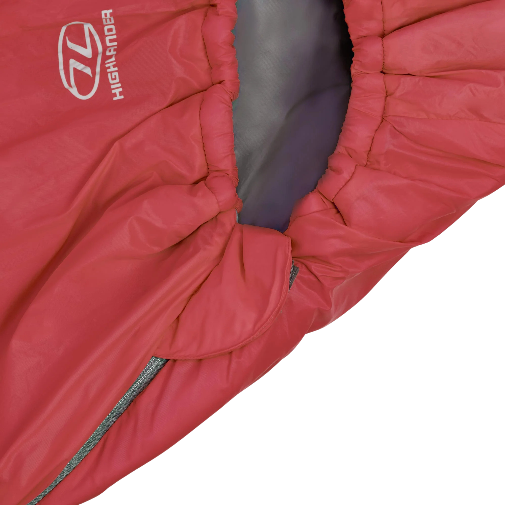 Highlander Zeta 100 10ºC/14ºC Sleeping Bag - Mummy Shape (Scarlet Red)