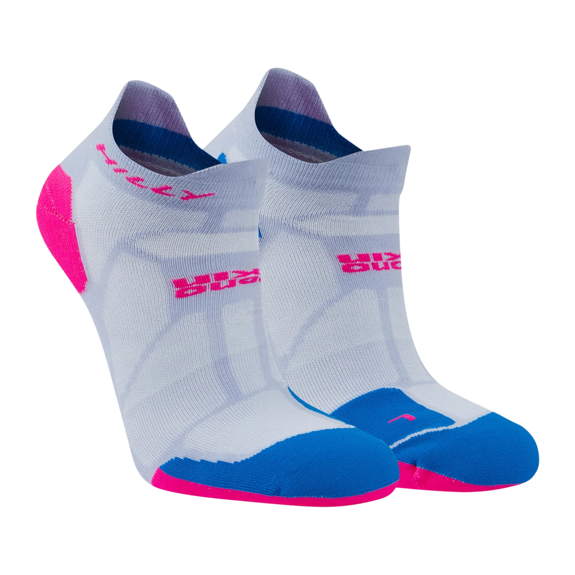 Hilly Unisex Marathon Fresh Running Socklets (Lilac/Hot Pink)