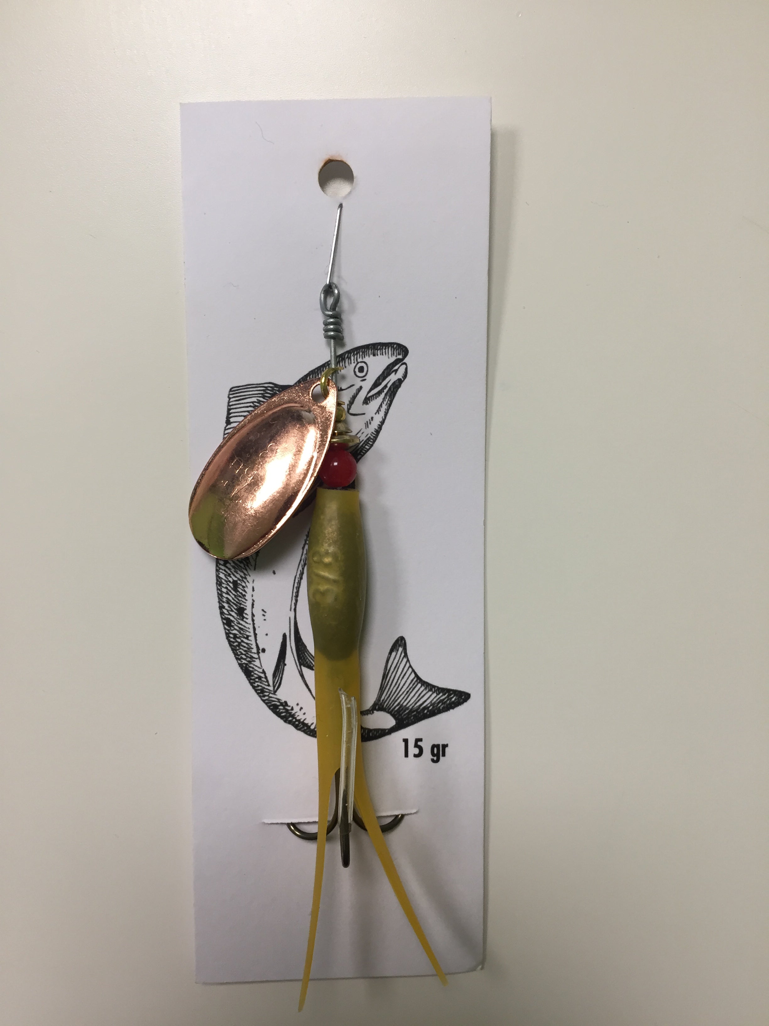 Flying C Spinning Lure (15g Natural/Copper)