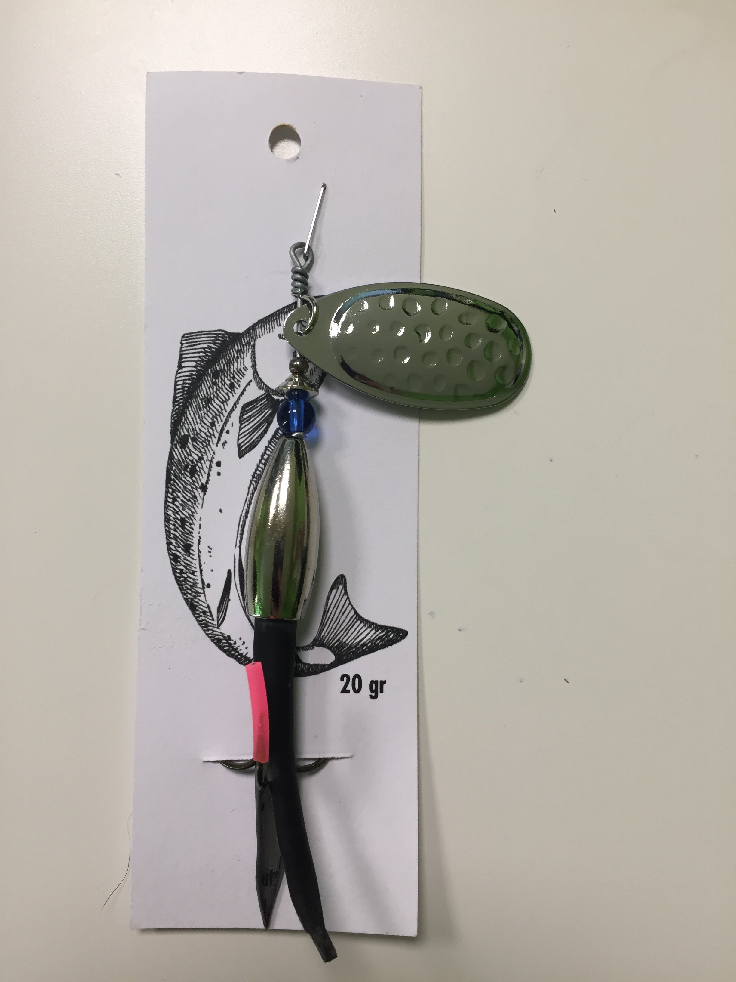 Flying C Spinning Lure(20g Black/Silver)