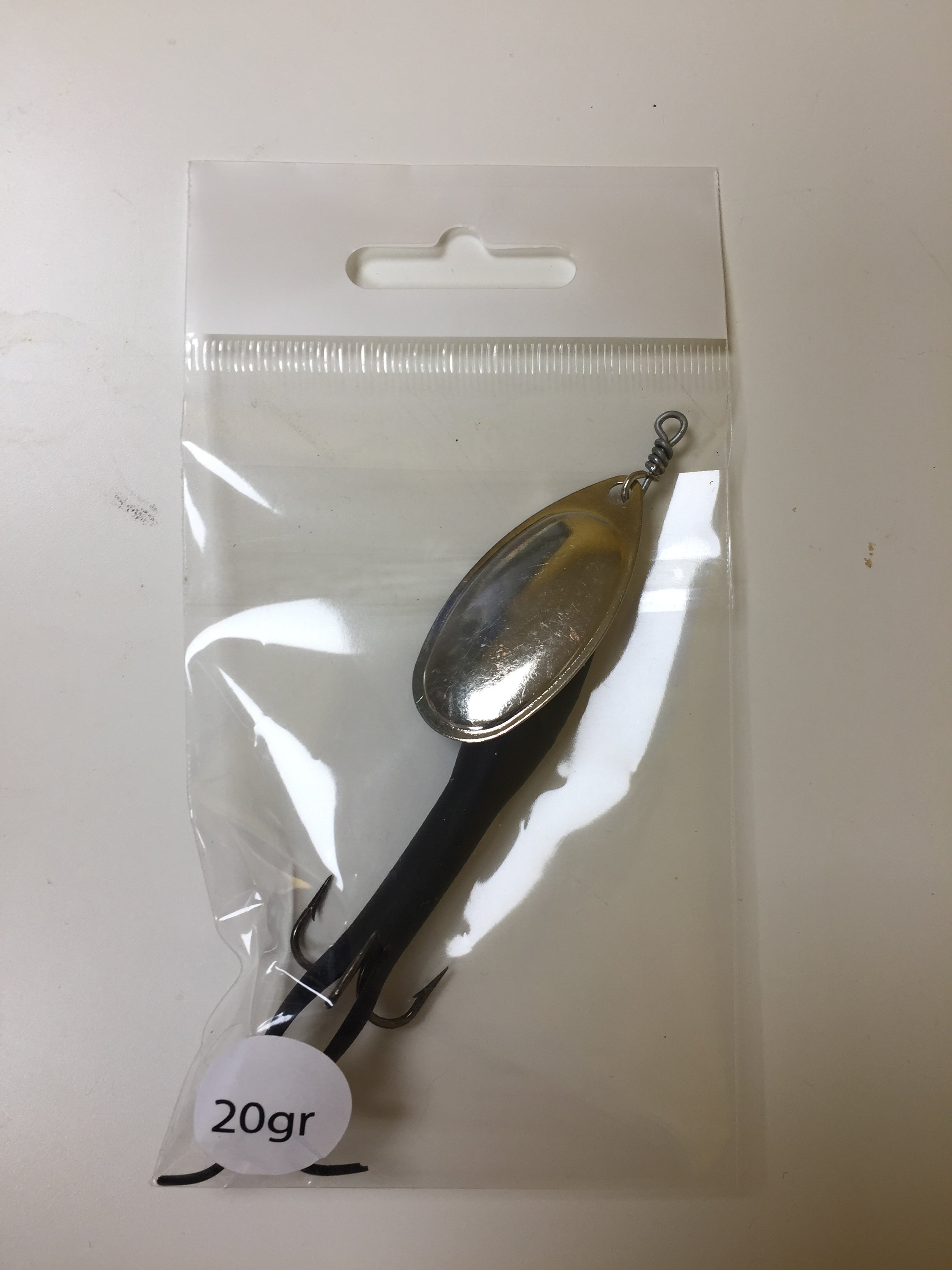Flying C Spinning Lure (20g Black/Silver)
