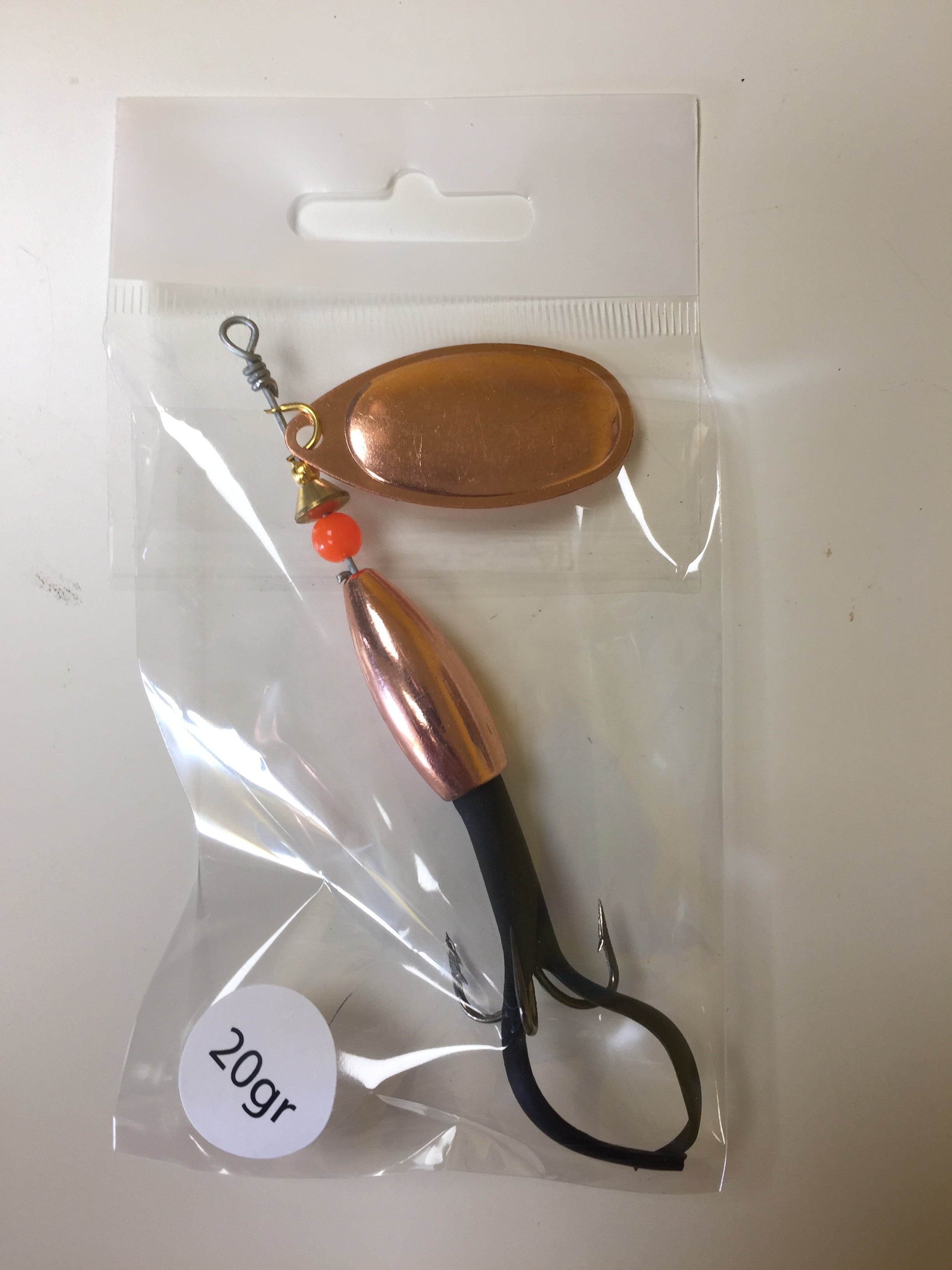 Conehead Flying C Spinning Lure (20g Black/Copper)