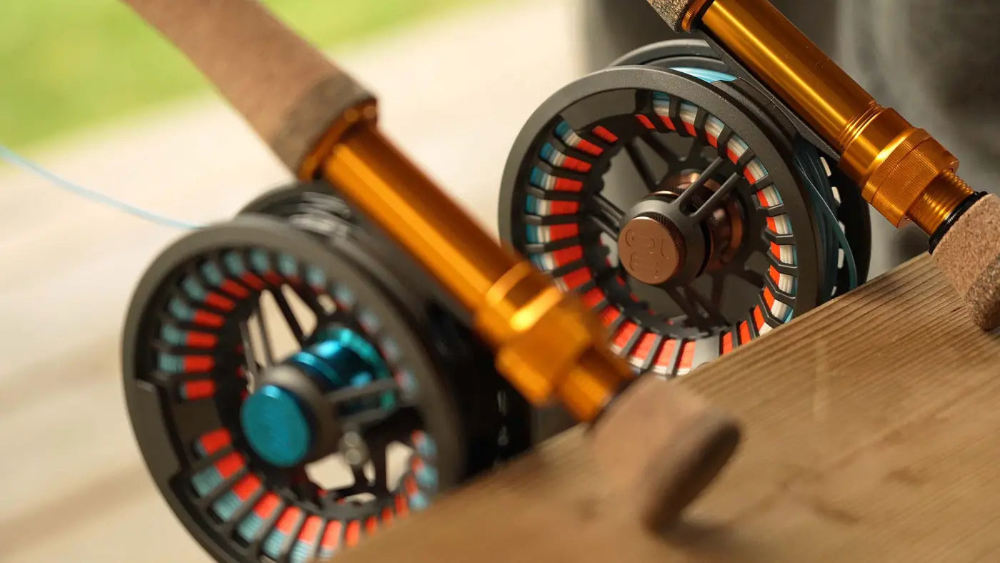 JMC Soon Trout Brass Knob Fly Fishing Reel (#6/8)