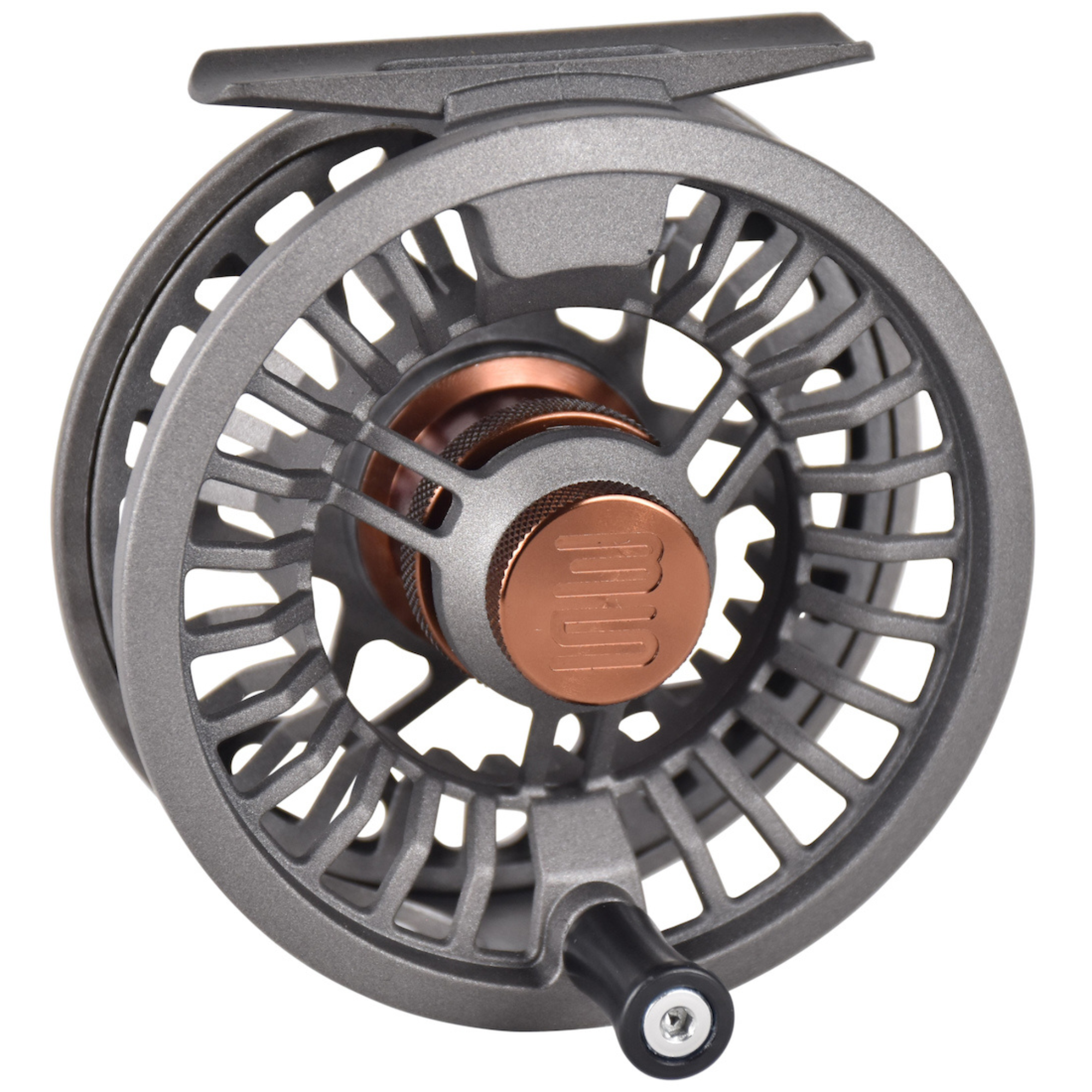 JMC Soon Trout Brass Knob Fly Fishing Reel (#6/8)