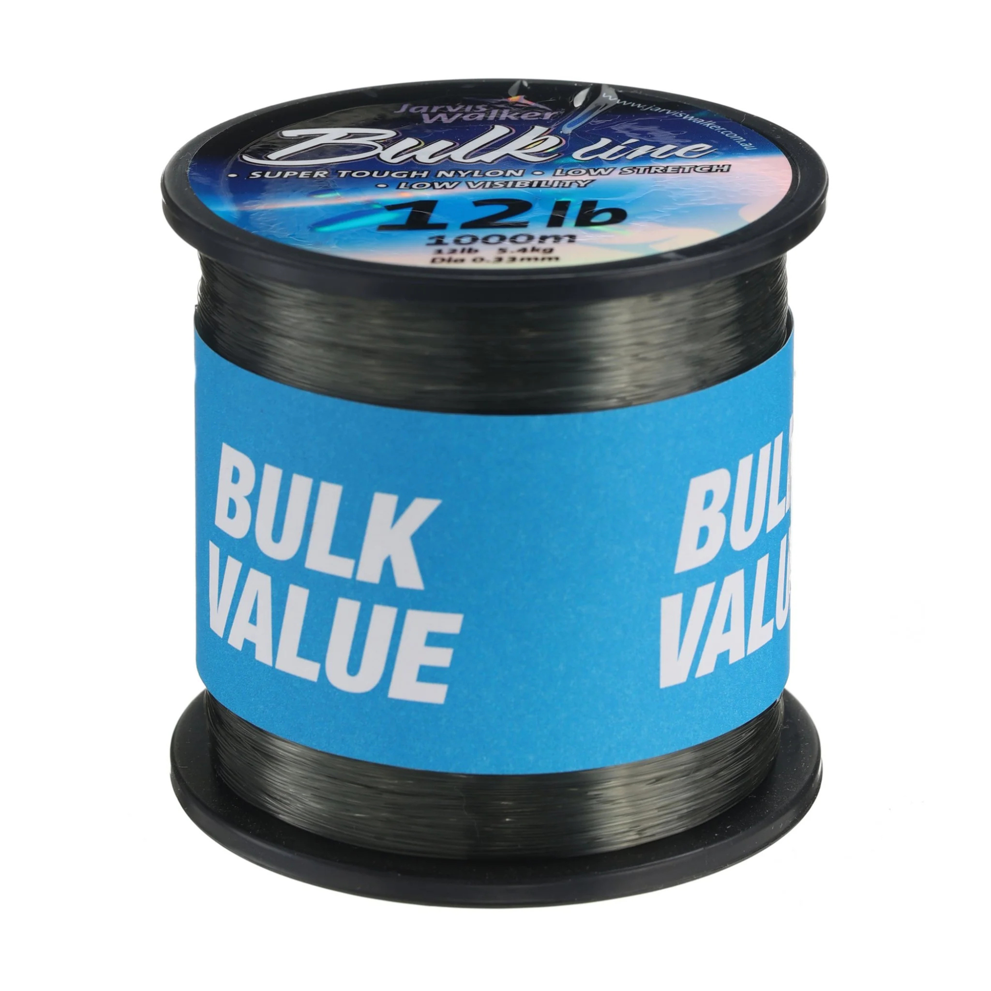 Jarvis Walker Bulk Green Monofilament Line 0.33mm 12lb 1000m JW31703