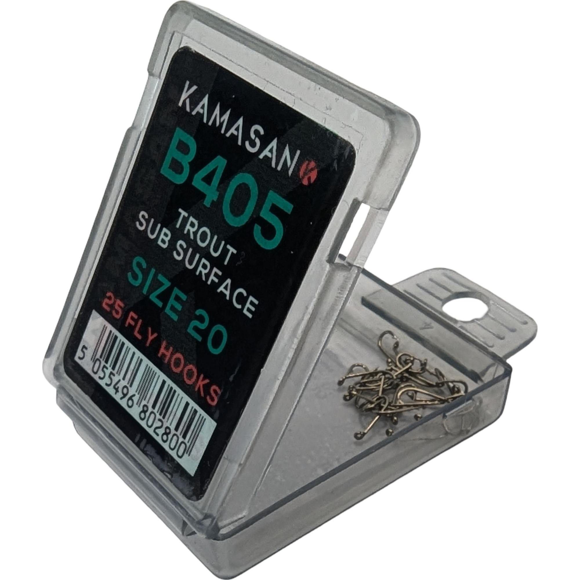 Kamasan B405 Trout Sub Surface Fly Hooks 25 Pack EB405