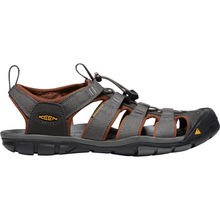 Load image into Gallery viewer, Keen Men's Clearwater CNX Closed Toe Sandals (Raven/Tortoise Shell)