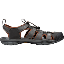 Load image into Gallery viewer, Keen Men's Clearwater CNX Closed Toe Sandals (Raven/Tortoise Shell)