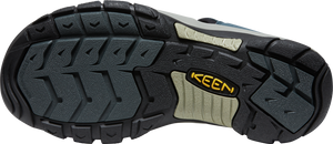 Keen Men's Newport H2 Closed Toe Sandals - WIDE FIT (Navy/Medium Grey)