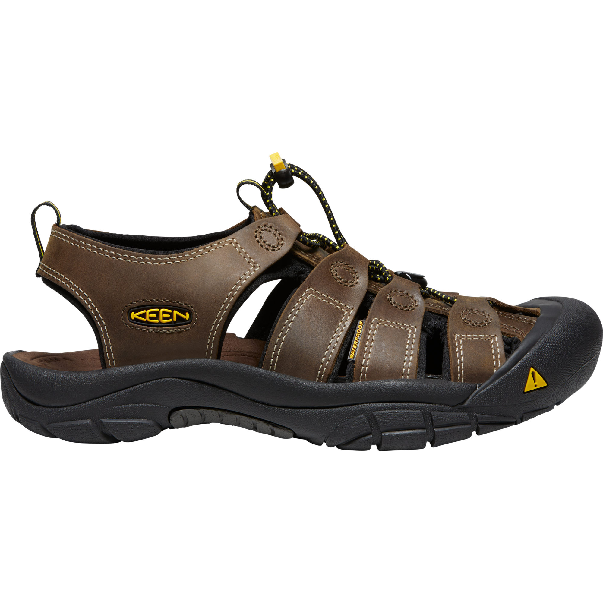 Keen Men's Newport Closed Toe Sandals (Bison)