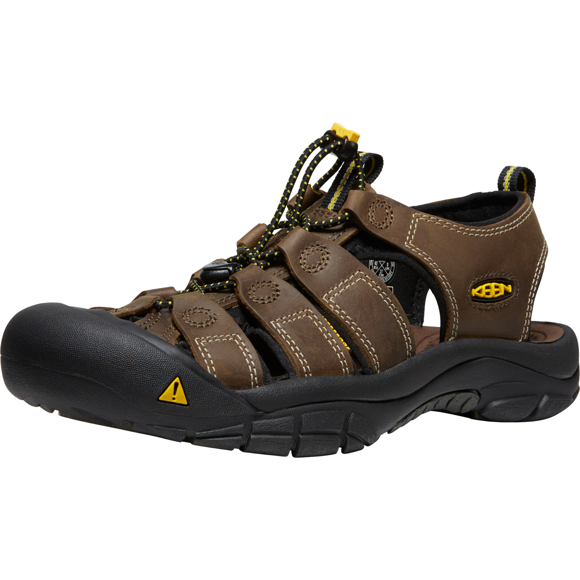 Keen Men's Newport Closed Toe Sandals (Bison)