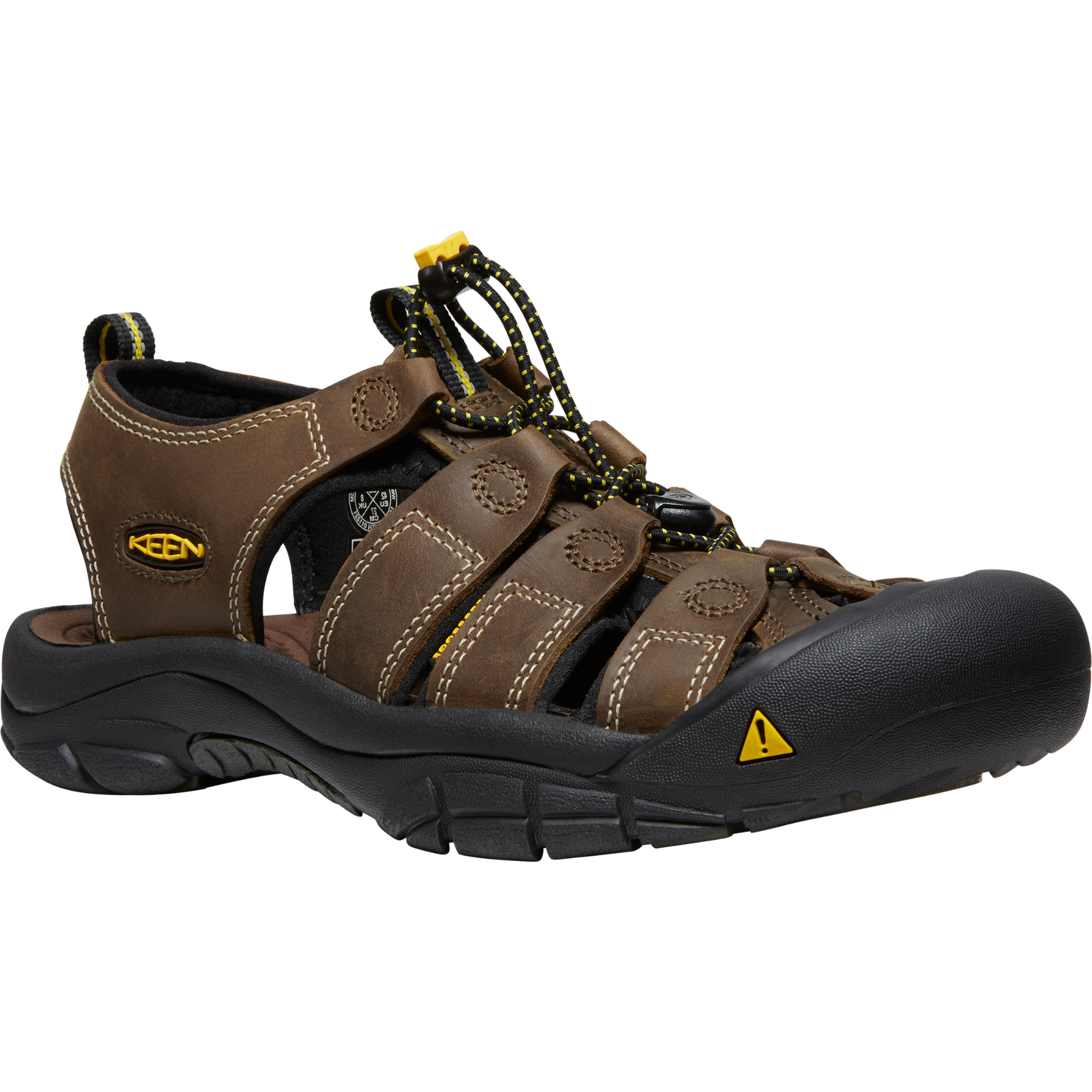 Keen Men's Newport Closed Toe Sandals (Bison)