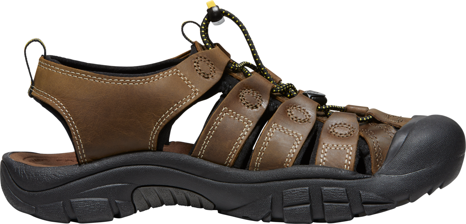 Keen Men's Newport Closed Toe Sandals (Bison)