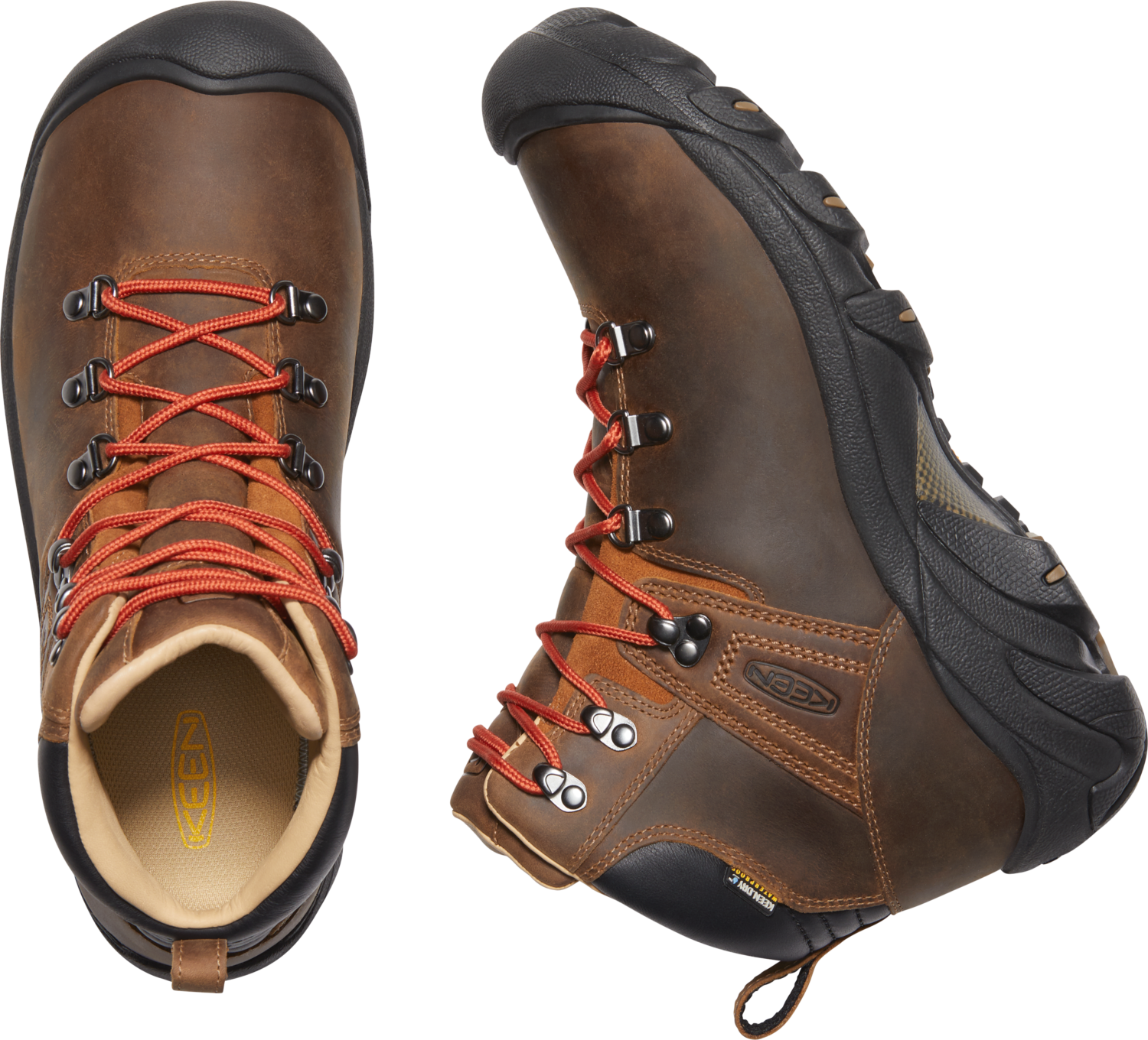 Keen Men's Pyrenees Waterproof Trail Boots (Syrup)