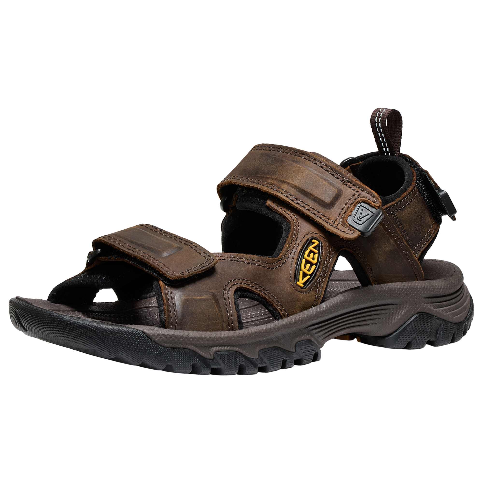 Keen Men's Targhee III Open Toe Sandals (Bison/Mulch)