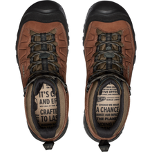 Load image into Gallery viewer, Keen Men's Targhee IV Waterproof Mid Trail Boots - WIDE FIT (Bison/Black)