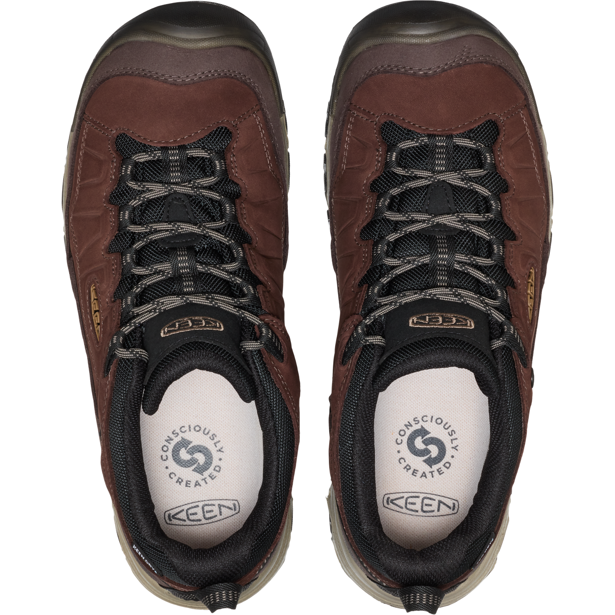 Keen Men's Targhee IV Waterproof Trail Shoes (Java/Bison)