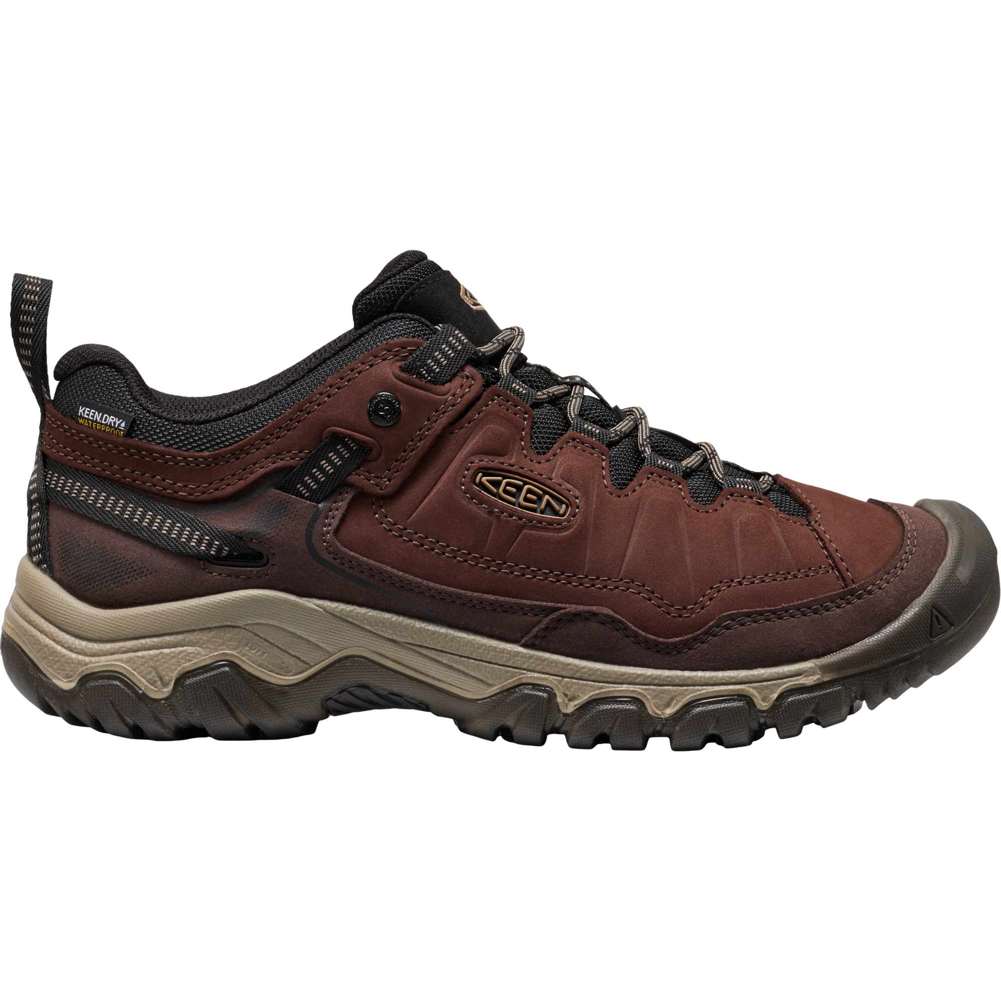 Keen Men's Targhee IV Waterproof Trail Shoes (Java/Bison)