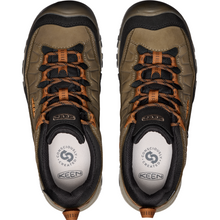 Load image into Gallery viewer, Keen Men's Targhee IV Waterproof Trail Shoes (Sea Turtle/Roast Pecan)