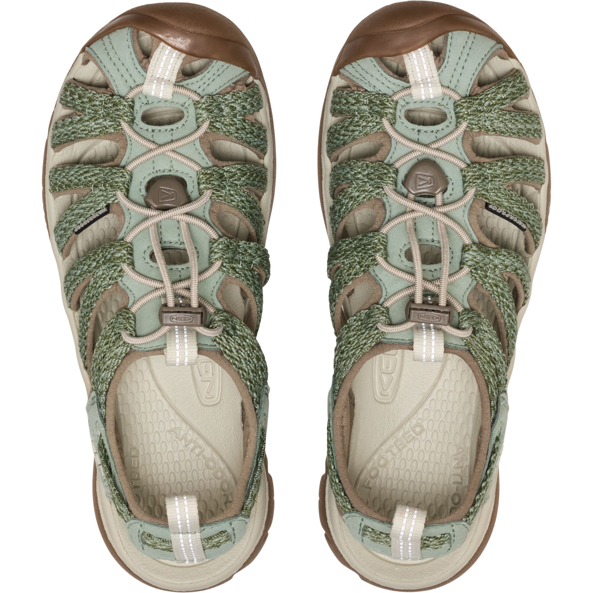 Keen Women's Whisper Closed Toe Sandals (Lily Pad)