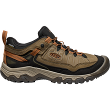 Load image into Gallery viewer, Keen Men's Targhee IV Waterproof Trail Shoes - WIDE FIT (Sea Turtle/Roasted Pecan)