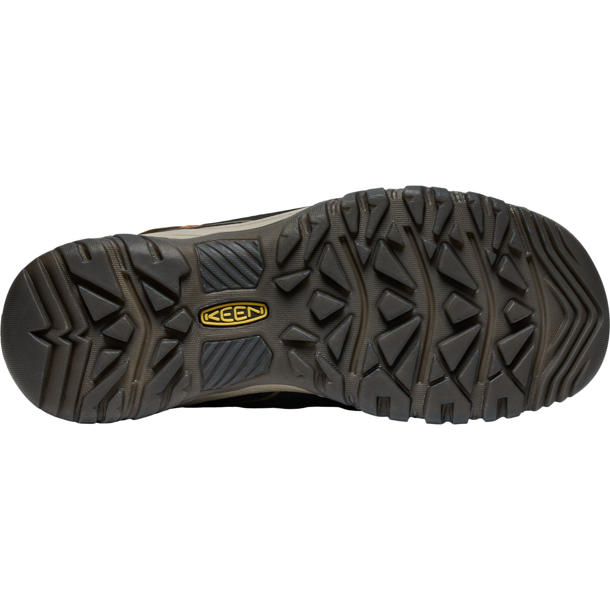 Keen Men's Targhee IV Waterproof Wide Fit Trail Shoes (Sea Turtle/Roasted Pecan)
