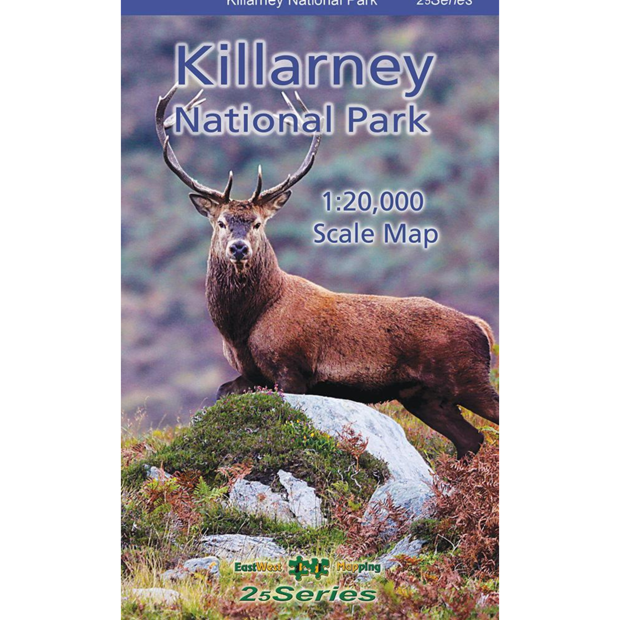 EastWest Mapping Killarney National Park Laminated Waterproof Map (1:20,000)