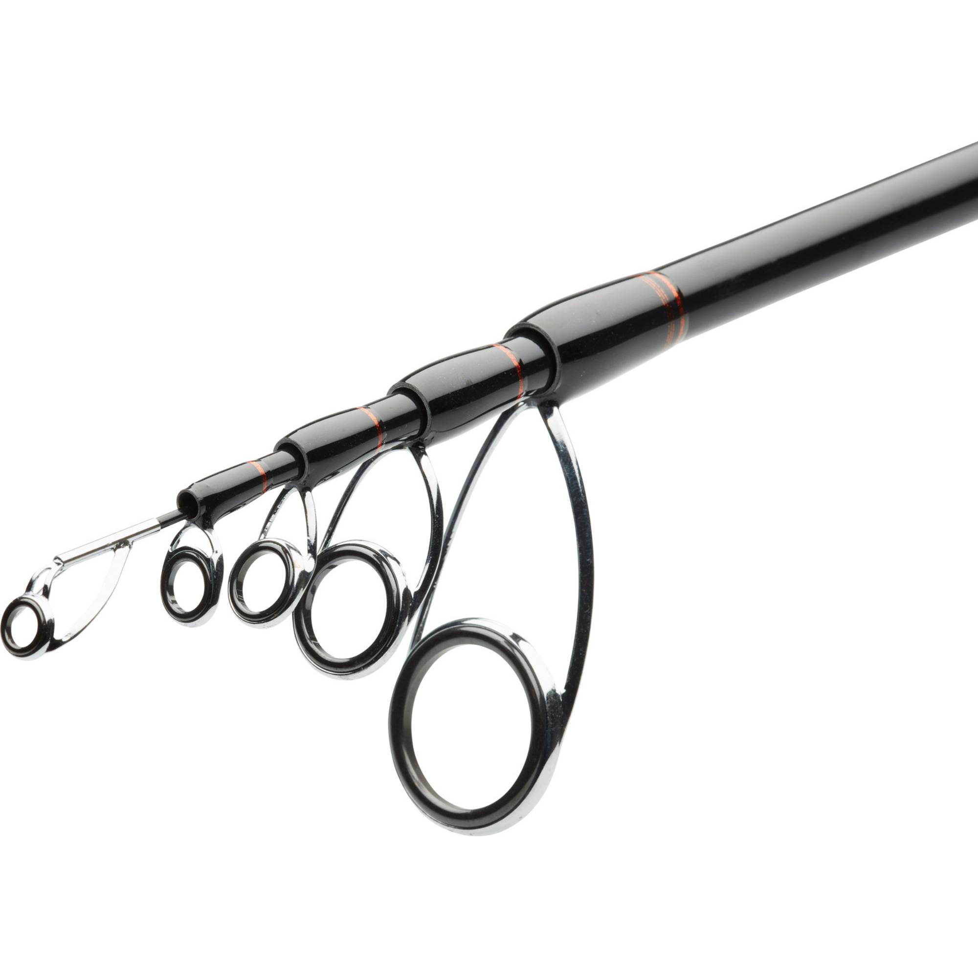 Kinetic 8ft/2.40m Xarann CarbonTech 6 Section Telescopic Spinning Rod (40-60g)