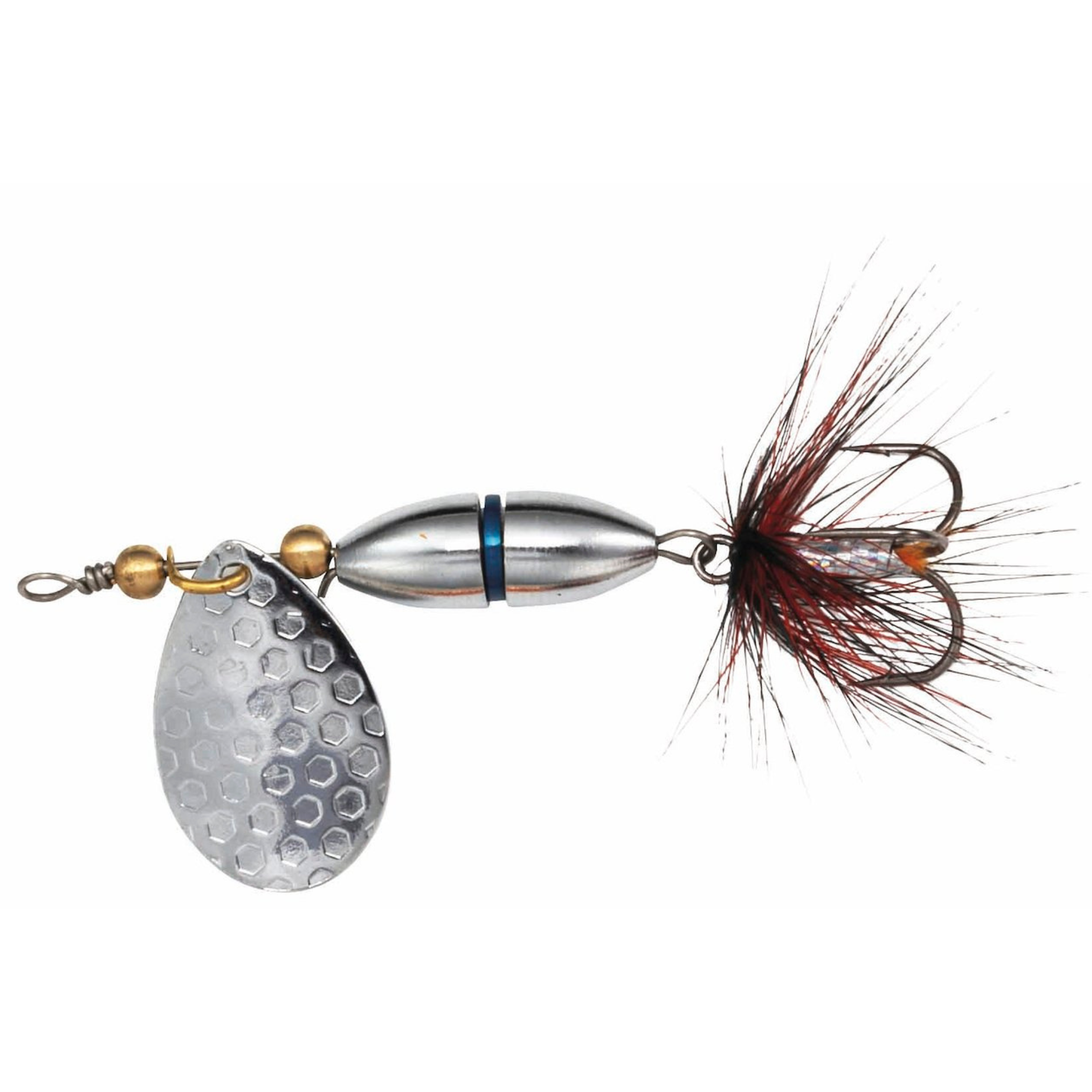 Kinetic Fizz Spinner (7g)(Silver/Blue Ribbon)