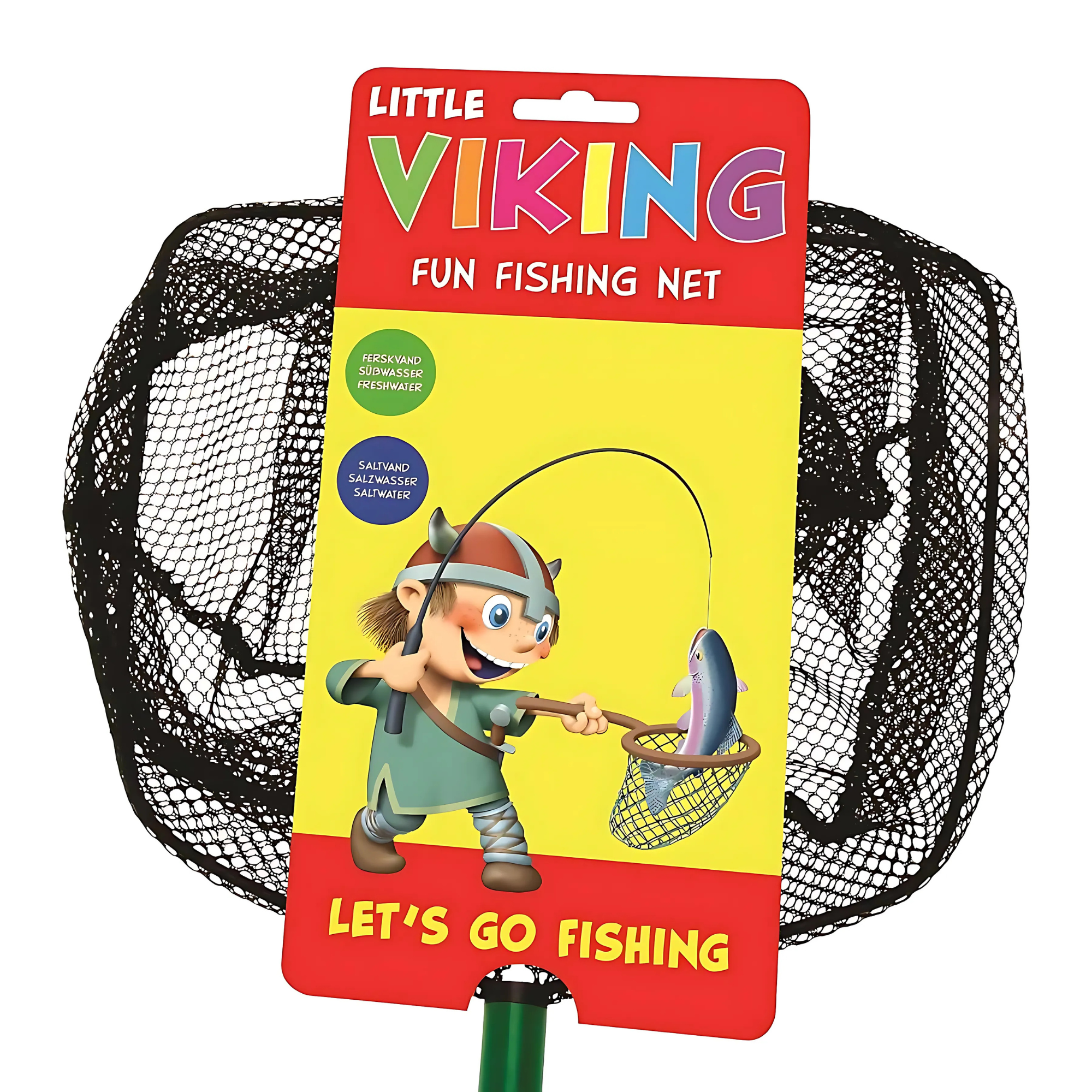 Kinetic Kids Little Viking Fun Fishing Net (Green)
