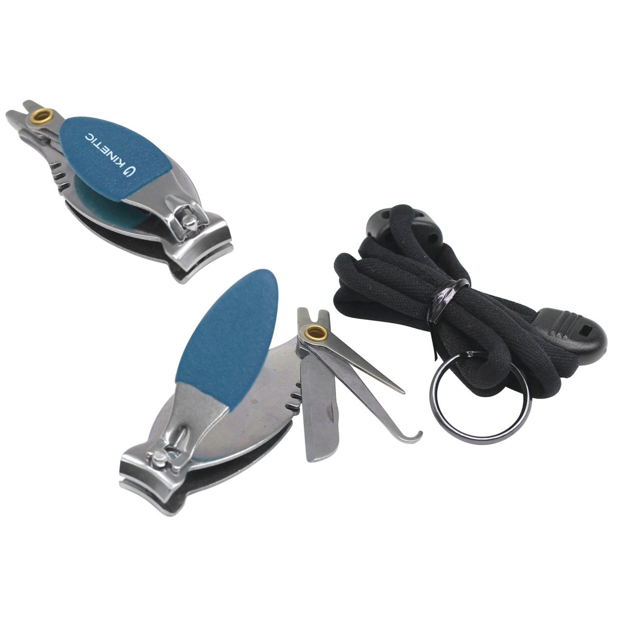 Kinetic Multi Clippers 3in Blue Silver G168-202-063