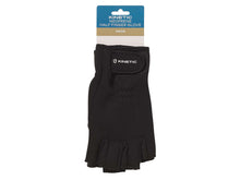 Load image into Gallery viewer, Kinetic Neoprene Half Finger Gloves (Black)