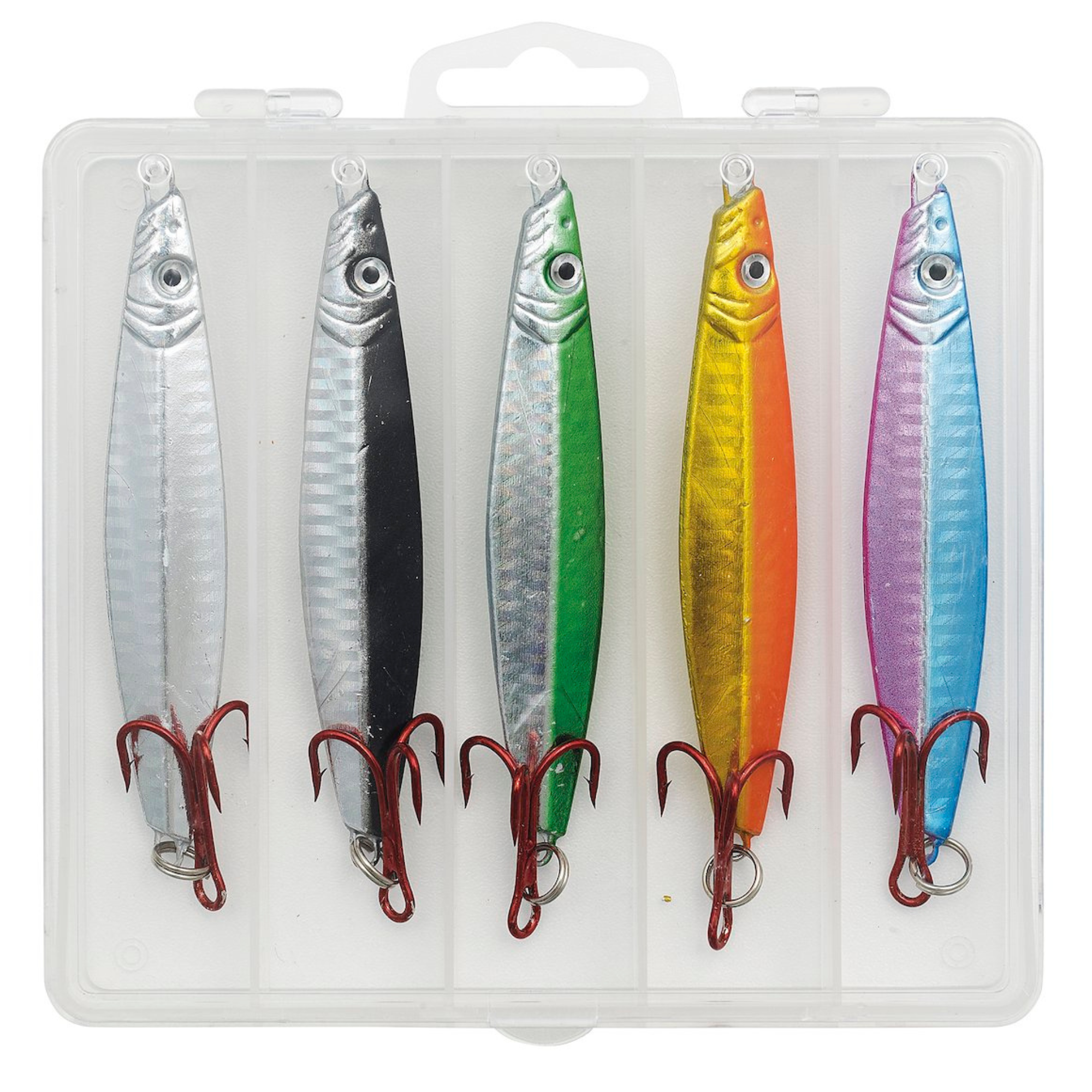 Kinetic Norske Silden 40g Metal Lures Mix 5 Pieces E145-017-163