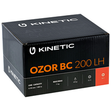 Load image into Gallery viewer, Kinetic Ozor Baitcaster 200 Left Hand Reel