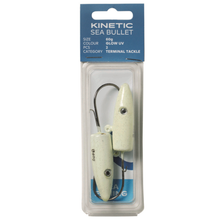 Load image into Gallery viewer, Kinetic Sea Bullet Jighead Lure (80g)(Glow UV)(2 Pack)