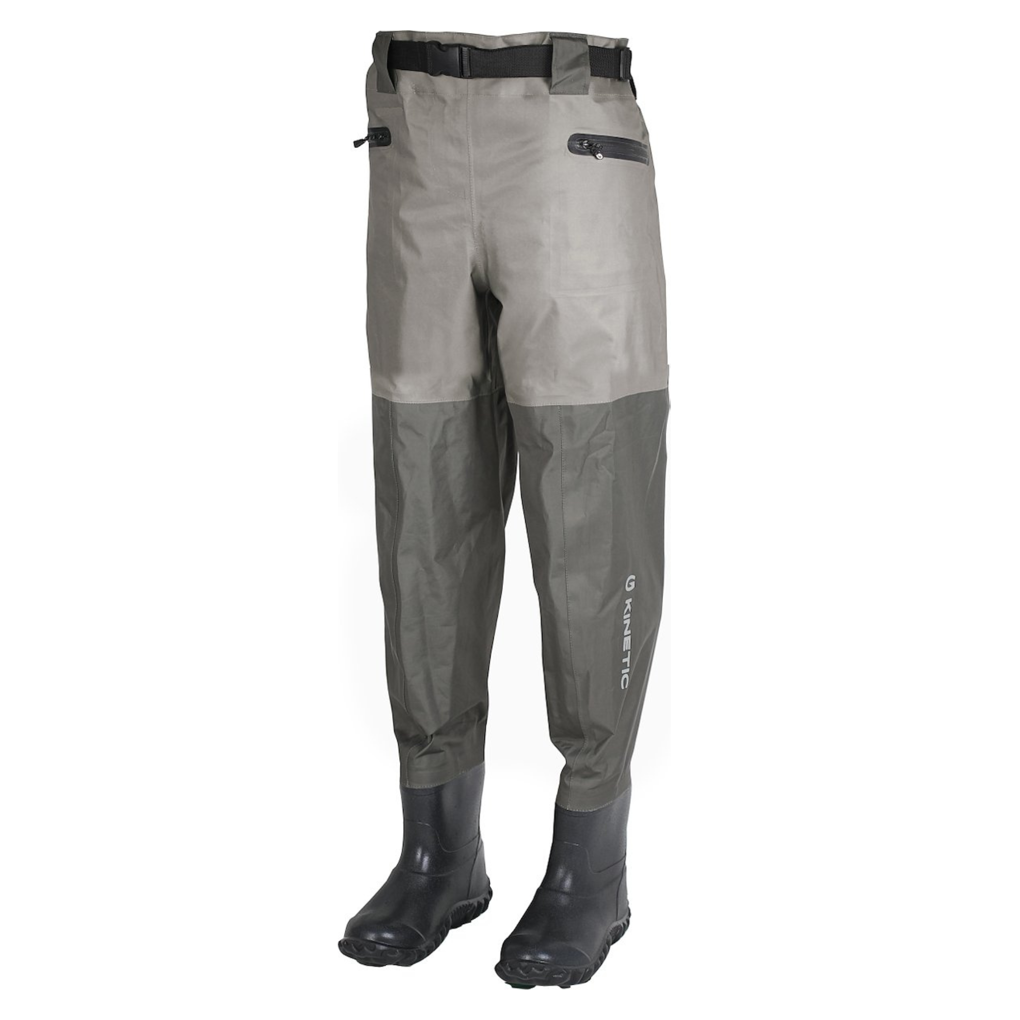 Kinetic Unisex X4 Bootfoot Cleated Waist Waders (Thyme)