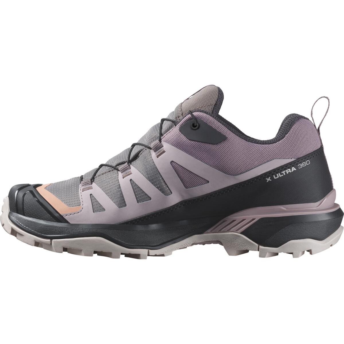 Salomon Women's X Ultra 360 Gore-Tex Trail Shoes (Plum Kitten/Phantom/Cork)