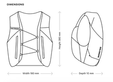 Load image into Gallery viewer, Salomon Unisex Active Skin 8L Running Vest Set (Black/Metal)