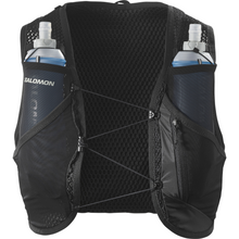 Load image into Gallery viewer, Salomon Unisex Active Skin 8L Running Vest Set (Black/Metal)