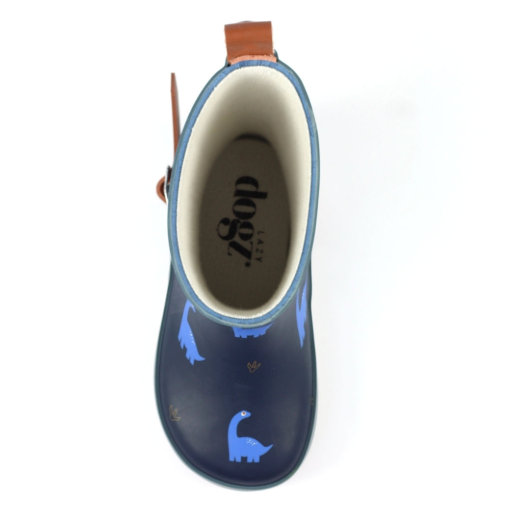 Lazy Dogz Toddler Bronty Wellies (Blue)(Sizes C5-C11)
