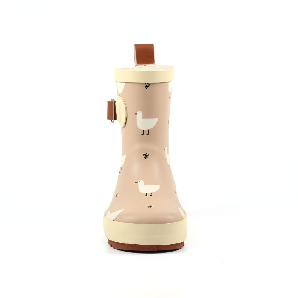 Lazy Dogz Toddler Downy Wellies (Beige)(Sizes C5-C11)
