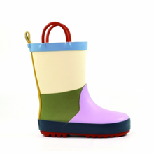 Load image into Gallery viewer, Lazy Dogz Toddler Bubblegum Wellies (Lilac)(Sizes EU22-29)