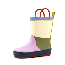 Load image into Gallery viewer, Lazy Dogz Toddler Bubblegum Wellies (Lilac)(Sizes EU22-29)
