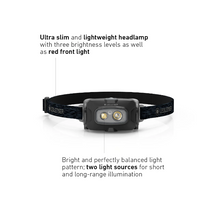 Load image into Gallery viewer, Ledlenser HF4R CORE Rechargeable Headlamp (Black)
