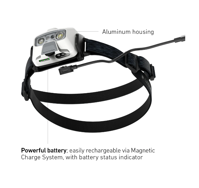 Ledlenser HF6R Core Rechargeable Headlamp (Red)