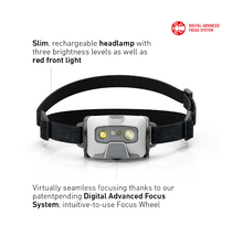 Load image into Gallery viewer, Ledlenser HF6R Core Rechargeable Headlamp (Red)