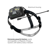 Load image into Gallery viewer, Ledlenser HF8R CORE Rechargeable Headlamp (Black)

