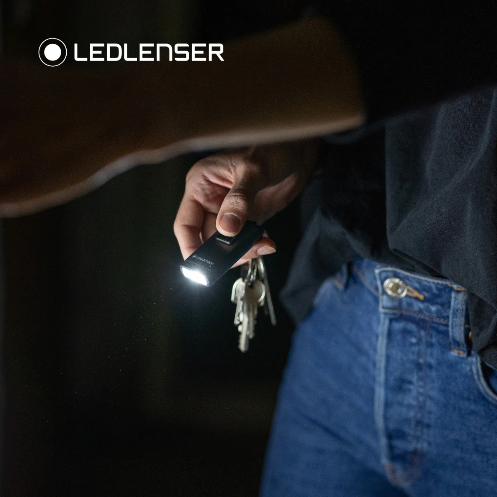 Ledlenser K6R Safety Rechargable LED Keyring Torch (Grey)